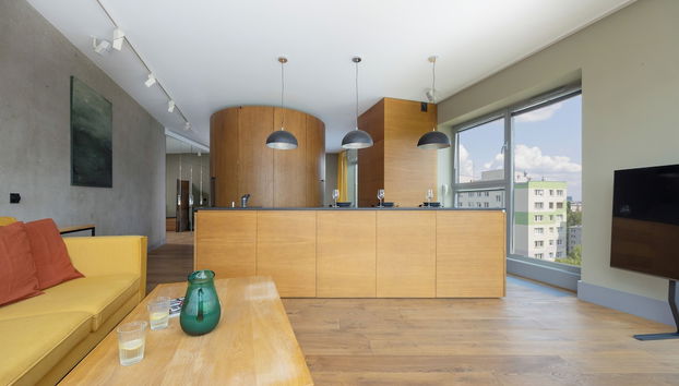 Studio With a View of Warsaw by Renters - Foto 2, Habitación