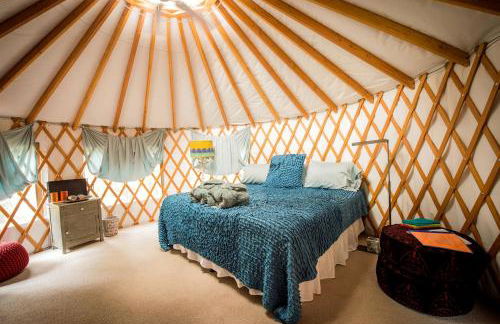 Tranquil Yurt Rental for Two with Soothing Interior on Ranch near San Luis Obispo - Foto 19
