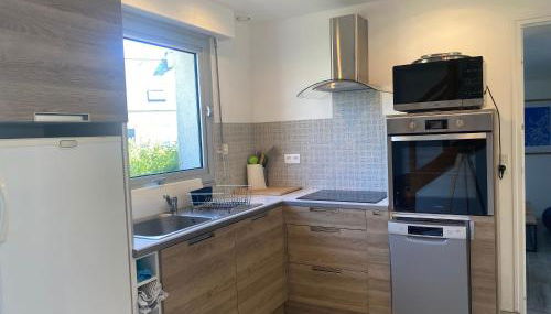Villa Fouesnant Beg Meil Ty Bigorn 150 m plage et sentiers - Foto 2, stove, dishwasher, pet friendly