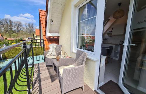 APARTAMENTY "LA VILLA" z prywatnym parkingiem, klimatyzacją, ogrodem, blisko centrum - Foto 47