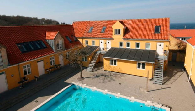 6 Person Holiday Home in Gudhjem - Photo 2, Pool