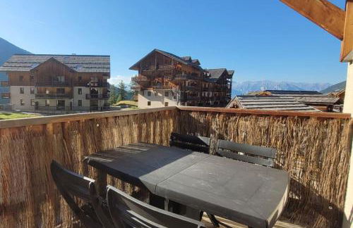 Appartement Duplex T3 6 personnes les Orres 1800 Tout Confort Pied des Pistes - Foto 9