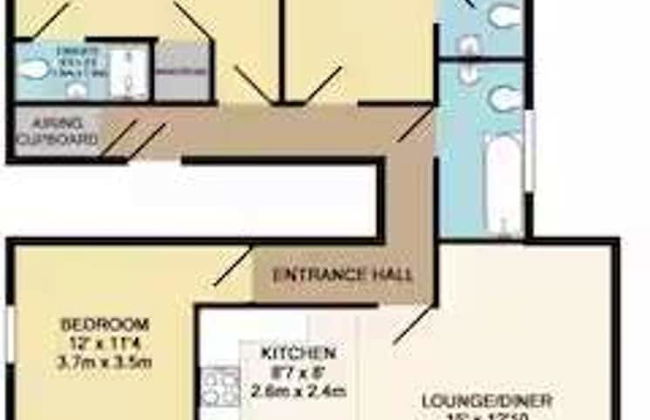 Apartmentsleeps6-balcony-freep-whiterabbitretreat - Foto 8