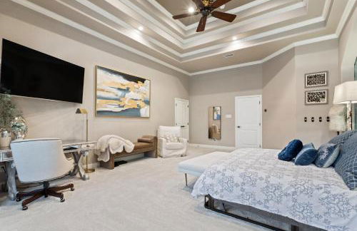 Noble Prairie Lux Estate Pool Spa Garden Venue Fireplace Themed Rooms - Foto 23