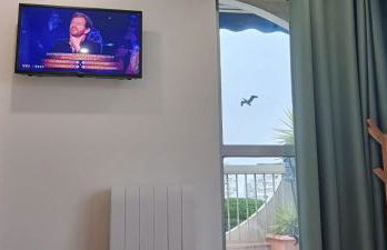 Le Sémaphore - appartement climatisé, grande terrasse vue mer - parking, wifi - Foto 21