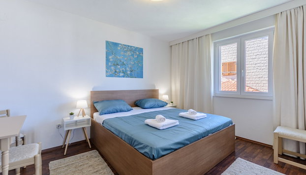 Sunset view apartment - One bedroom apartment with balcony and sea view - Foto 2, Habitación