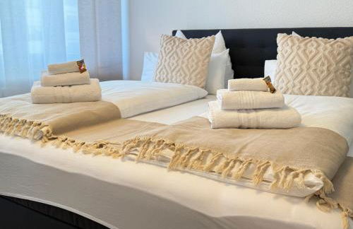 3 Zimmer Apartment, 90 qm, ruhig und zentrumsnah, max 6 Pers, 15 qm Balkon , private Garage, Internet 1000 MBit - Foto 7