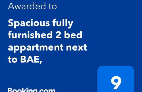 Spacious 2 bed appartment next to BAE with spa bath - Foto 15