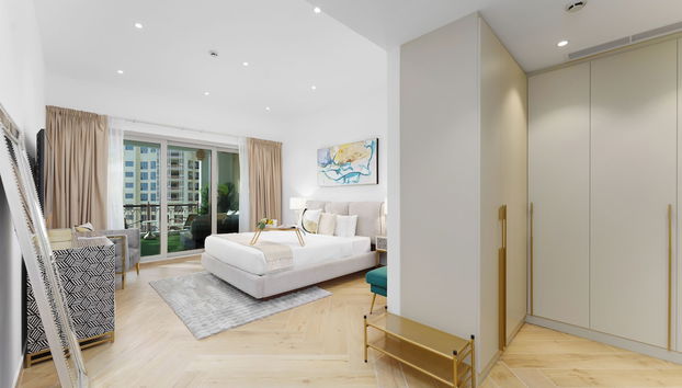 Maison Privee - High-End Palm Apt w/ Picturesque Seafront Views - Foto 5, Habitación