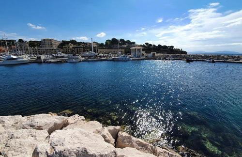 Cinema Room - grande terrasse - clim - Wifi - calme - mer - Foto 25