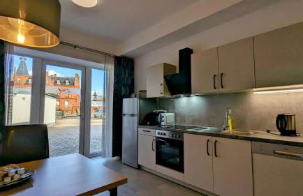 FeWo Urban Gotha-Apartment Ekhof- Am Schlosspark- Parken an der der Tür- Barrierefrei, 900 Meter zum Bahnhof - Wallbox - Foto 25