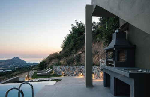 Epsilon Villa, Private Swimming Pool Garden, Panoramic Sunset - Foto 8