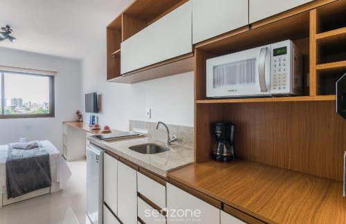 Aptos completos com lazer a poucos minutos da praia HFOs - Foto 25