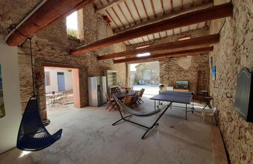 Le gîte de Sainte Valière PISCINE,SPA et CLIMATISATION - Foto 71