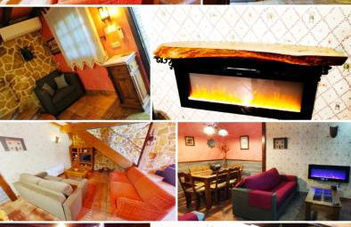 GREDOS RURALRUT cerca del CASTAÑAR de El Tiemblo, Reserva Natural VALLE DE IRUELAS, alojamiento acogedor con cabina hidromasaje, chimenea eléctrica, calefacción, wifi, cocina - Photo 1