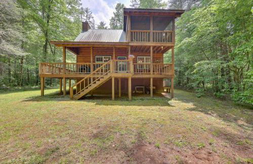 Secluded Cross Creek Cabin with Deck and Fire Pit! - Foto 30