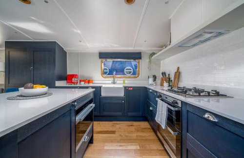 Luxurious houseboat near Canary Wharf in London - Foto 8