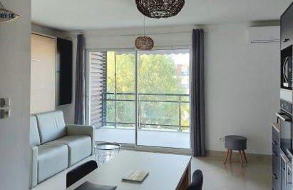 Grand Studio à 300m de la plage dans Résidence calme - une seule pièce - Foto 1