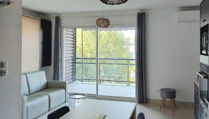 Grand Studio à 300m de la plage dans Résidence calme - une seule pièce - Foto 1