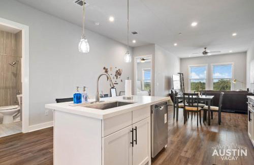 Walk to BBQ and Dog Park 2BR2BA Gym Workspace and WiFi by AustinVacay - Foto 7