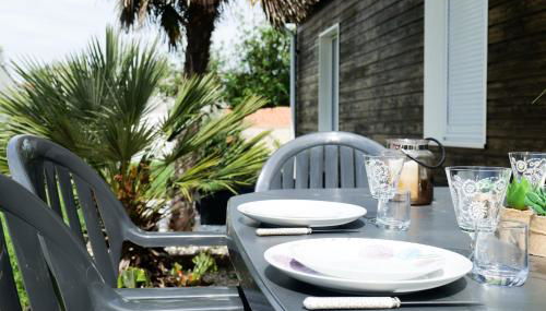 Jolie maison en bois à 2 kms de la plage de Brem Sur Mer - 6 personnes - Foto 3