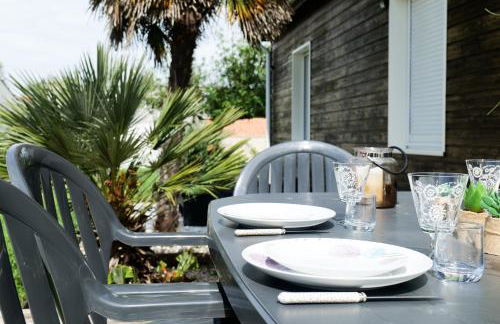 Jolie maison en bois à 2 kms de la plage de Brem Sur Mer - 6 personnes - Foto 3