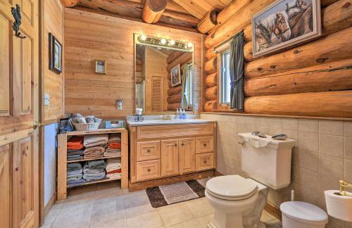 Exquisite Log Home with Lander Valley Views! - Foto 18