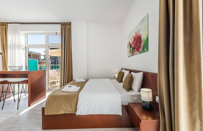 Stylish Studio With Spacious Balcony -trendafili - Foto 6