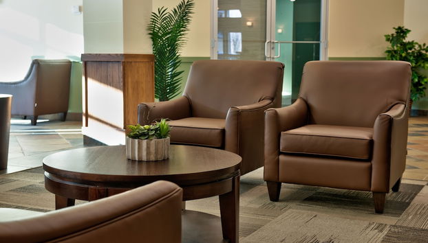 Zona de estar del vestíbulo