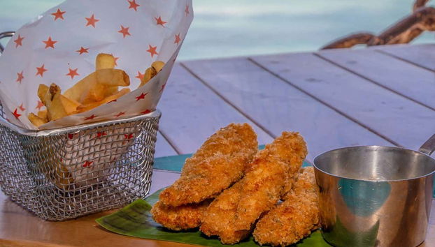 Lunch break during the tour