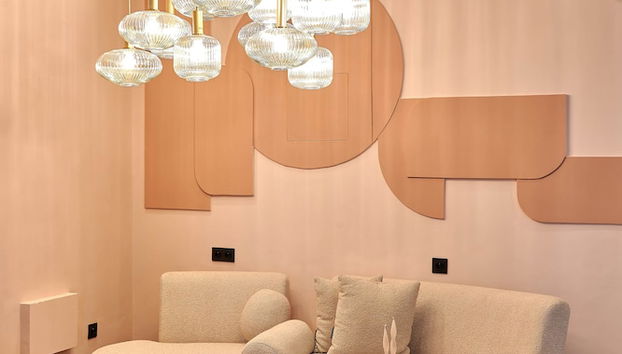 Zona de estar del vestíbulo