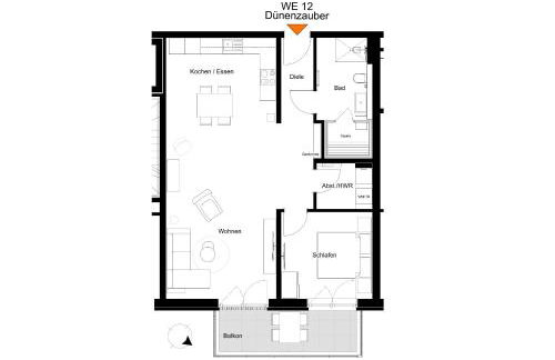 Dünenzauber - Neues Apartment mit Sauna in Strandnähe - Foto 43