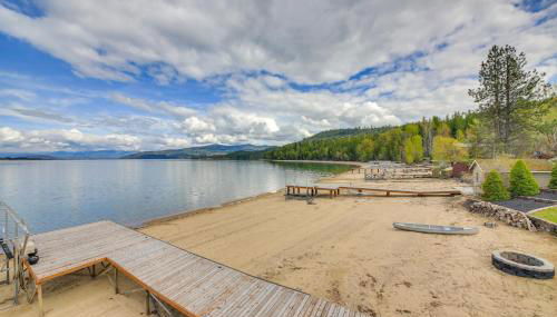 Beachfront Sagle Retreat with Boat Dock and Lift - Foto 2