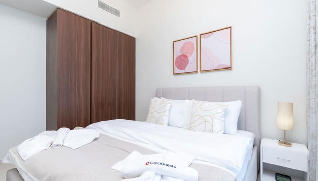 1 BR Burj Khalifa View at Vera - Foto 2, Habitación