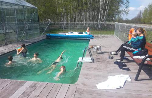 Nowa Wola 58 - 200qm appartment in a small village, with pool, sauna and big garden - Foto 13