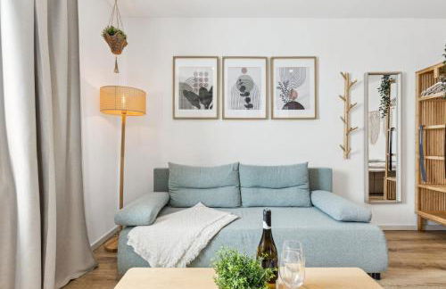 Gemütliches 2 Zimmer Ambient Apartment mit Queensize-Bett , Etagenbett& Schlafsofa in Alsternähe - Foto 8