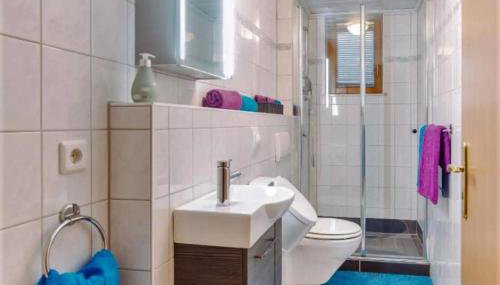 Ferienwohnung Am Berg - Foto 4, towels, Shower