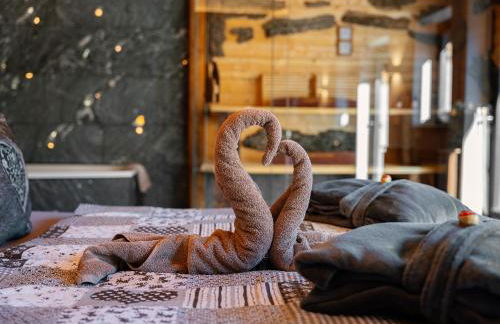 Bergromantik Ferienwohnung Harmonie mit Sauna, Whirlpool und Bergblick - Foto 8