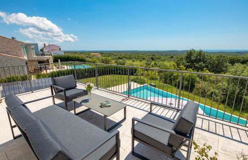 Villa Plava with Panoramic Seaview and big pool - Foto 8