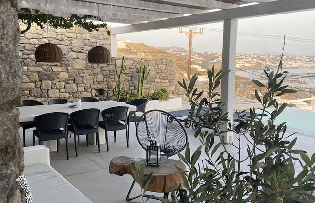 Mykonian Luxury Villa Azure w View Pool - Foto 64