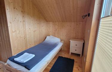 Nowy domek drewniany Tu Mi Dobrze w Lubkowie z plażą - Foto 19