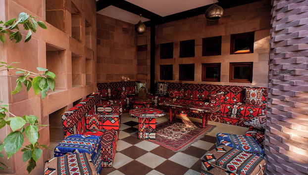 Sala de estar do lobby