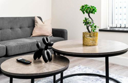 Stylish 2 Bed Apartment - Smart TV - WIFI - Jewellery Quarter 3AH - Foto 21