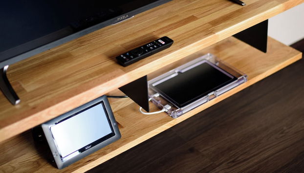 Mostrador de check-in y check-out