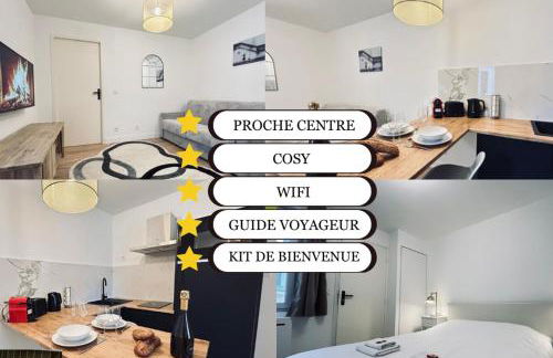 4 clairmarais T2 chic et cocooning proche centre - Foto 20