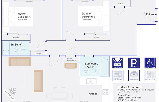 Stylish Apartment - Foto 13