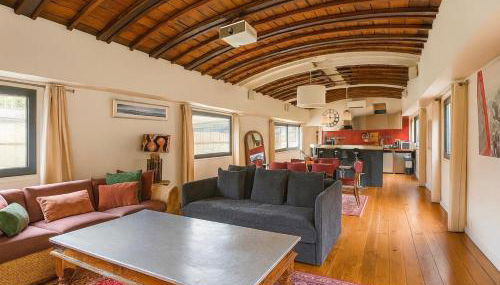 Grande péniche 4 ch - 10 pers -Paris - Ile de Puteaux- terrasses - Foto 2