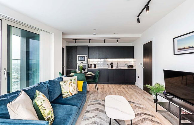 Modern Sky-High Flat In North Acton - Foto 1