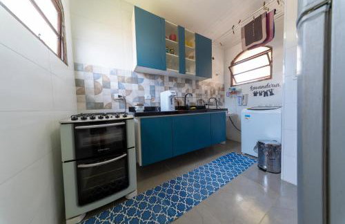 Pé na areia Tenório e Grande - 350m - 5 min à pé com varanda gourmet- recém reformado e aconchegante, com utensílios de praia e máquina de lavar roupas - Foto 12