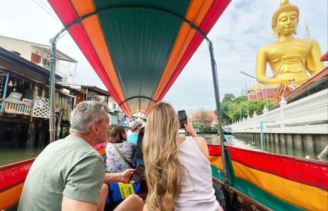 Paseo en barco por los canales de Bangkok + Big Buda - Foto 6